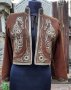 Автентична Османска връхна дреха салтамарка със сърмени конци