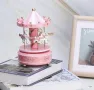 Музикална Автентична Кутия Carousel с Въртележка за Бебета, снимка 3