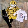 MONCLER 💛 страхотен детски комплект от три части 9-10 години , снимка 2