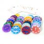 Казино покер жетони хазарт монети силиконов молд форма фондан шоколад смола, снимка 4