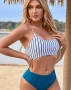 Моден секси дамски бански костюм, 3цвята , снимка 5