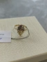 Златен пръстен РЪЧНА ИЗРАБОТКА  1.48гр 14к 51размер, снимка 2