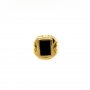 Златен мъжки пръстен 4,6гр. размер:61 14кр. проба:585 модел:0099-4, снимка 1 - Пръстени - 37733759