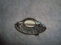 ВИНТИДЖ АРТ СРЕБРИСТА СТИЛНА БРОШКА 18956, снимка 7
