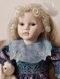 Намалена Порцеланова кукла Pauline , снимка 1