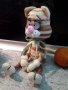 Котенце Мурзилка, Плетена играчка, Ръчно изработена, Перфектен подарък, снимка 4