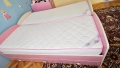 детско легло за момиче с матрак, шкаф, скрин и бюро, снимка 5