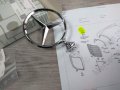 A1808880109**NEU**MERCEDES-BENZ**Емблема предна**, снимка 3