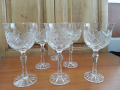 Кристални чаши, снимка 1 - Антикварни и старинни предмети - 36402132
