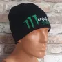 Нова зимна шапка MONSTER в черен цвят, снимка 1