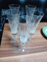кристални  чаши със  столче, снимка 3