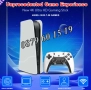 Игрова конзола RS5, 45 000+ игри, Два безжични джойстика, 4K HD, телевизионна игра, снимка 3