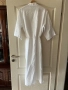 нова универсален one size размер елегантна луксозна бяла наметка лен ленена , снимка 2