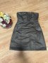 кожена рокля на НМ, змийски принт, снимка 1 - Рокли - 43130030