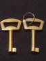 Два стари ключа от соца за секция ракла за КОЛЕКЦИОНЕРИ 25914, снимка 1 - Други ценни предмети - 43269294
