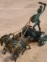 мини бронзова статуетка римска колесница , снимка 9