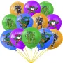 Костенурките Нинджа Обикновен надуваем латекс латексов балон парти, снимка 3