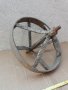 старо масивно ковано колело, желязо , снимка 3