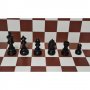 Шах фигури Staunton 6 дизайн тип Абанос  Изработени от чемшир - бели и черни, снимка 2