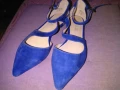 Дамски обувки естествена кожа велур нови маркови на Алдо №40 стелка 255мм, снимка 1