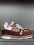 Louis Vuitton Дамски Кафеви Маратонки👟Дамски Спортни Обувки Код E1111, снимка 5