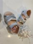 Детски сандали естествена кожа размер 18, снимка 1 - Бебешки обувки - 43682541