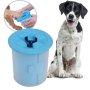 Уред със силиконови ресни за почистване на лапи на домашни любимци + ВИДЕО ПРЕДСТАВЯНЕ НА ПРОДУКТА , снимка 1 - За кучета - 43412266