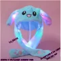 🐰 **Промоция на подвижна шапка зайче с мърдащи се уши и LED светлини!** 🐰

, снимка 1