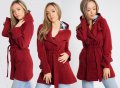  Промо цена Дамско яке палто с качулка , снимка 2