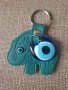 ключодържател слонче със синьо око