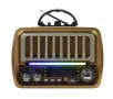 Стилно ретро многофункционално преносимо радио, TF карта / USB радио, аудио, снимка 3