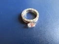 BVLGARI сребърен пръстен с камък, снимка 6