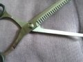 Омния маркова ножица за филиране нова 159х57мм 20зъба, снимка 5