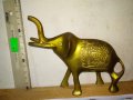 СИМПАТИЧНА КЪСМЕТЛИЙСКА ДЕКОРАТИВНА ОРНАМЕНТИРАНА МЕСИНГОВА ФИГУРКА СЛОНЧЕ 42696, снимка 9