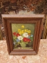 Натюрморт масло авторски платно рамка, снимка 5