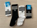 Дълги памучни чорапи Adidas - от 36 до 46 номер, снимка 1 - Бельо - 43098914