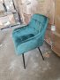 Висококачествени трапезни столове тип кресло AS-LEIPZIG-GREEN-2PCS, снимка 3