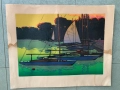 АНДРЕЙ МИРОШНИЧЕНКО Руски художник - офорт пейзаж/море , снимка 2