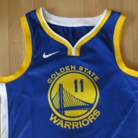 Nike Klay Thompson Royal Golden State Warriors Jersey, снимка 5 - Спортни дрехи, екипи - 37317156