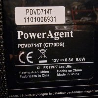 DVD плейър с два екрана  Power Agent PDVD714T, снимка 8 - Аксесоари и консумативи - 43059550