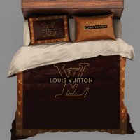 Луксозен Спален Комплект Louis Vuitton код 20, снимка 1 - Спално бельо - 32439809