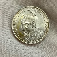 2 марки 1901 г, Германия / Прусия - сребърна монета, снимка 8 - Нумизматика и бонистика - 40150136