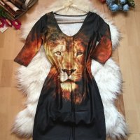 Нова 3Д рокля лъв, снимка 2 - Рокли - 10241181