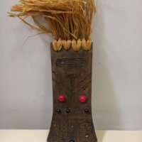 Дървена маска СБХ, снимка 1 - Колекции - 32610845