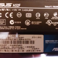 Лаптоп ASSUS A52F -15.6', снимка 2 - Лаптопи за дома - 35305321