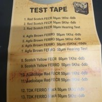 18 см. Test tape / Тест ролка.  19/2 писти., снимка 2 - Други музикални жанрове - 39492844