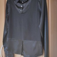 Нова черна блуза с етикет S, снимка 7 - Детски Блузи и туники - 36552470