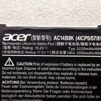 Батерия за Acer AC14B8K Acer Aspire 5 A515 A517 R15 R5-571T Spin 3 SP315-51 SP513-51 Swift 3 laptop, снимка 1 - Части за лаптопи - 44031688