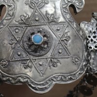 Сребърни пафти Възрожденски накит , снимка 6 - Антикварни и старинни предмети - 34988589