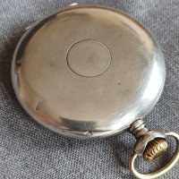 Сребърен джобен часовник Zenith , снимка 8 - Антикварни и старинни предмети - 40414436